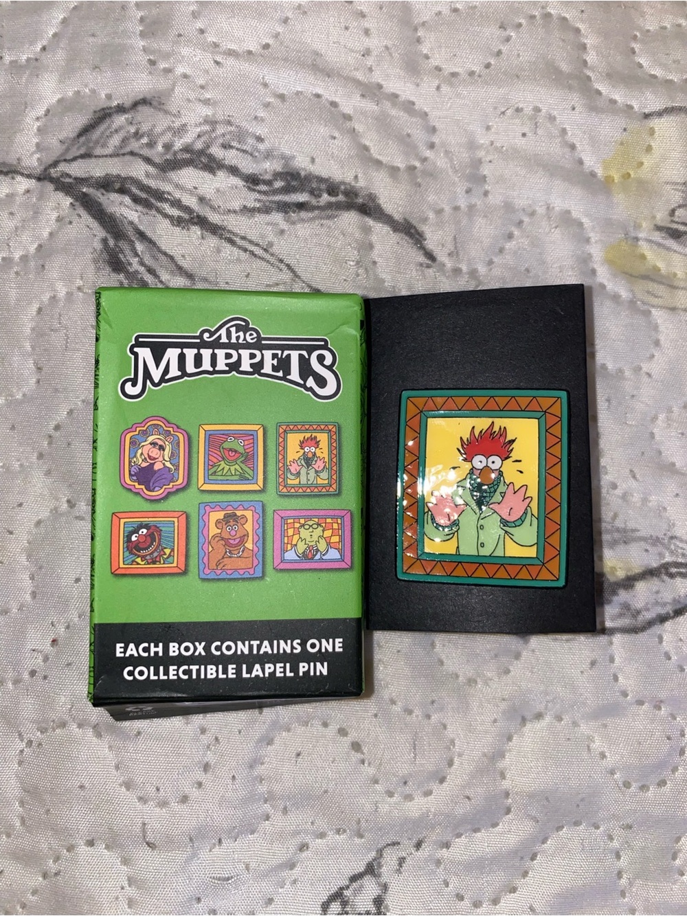 The Muppets Green Collectible Beaker Lapel Pin - Muppet Portrait